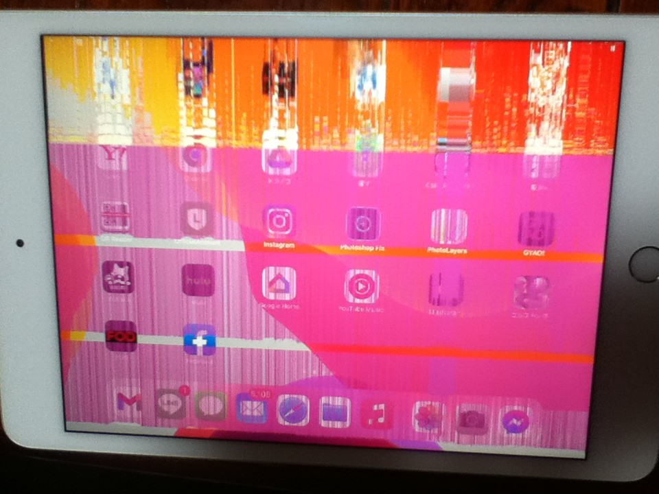 不定期にディスプレイにピンクのノイズが Apple コミュニティ