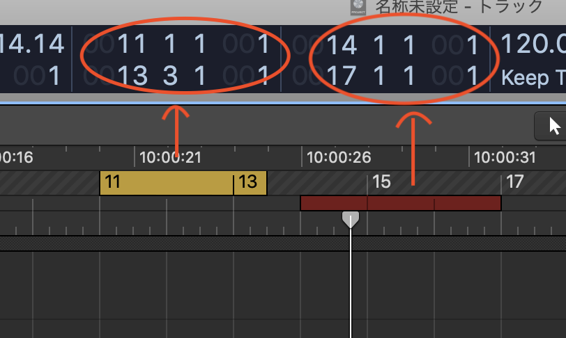logic x オートパンチ範囲がエン… - Apple コミュニティ