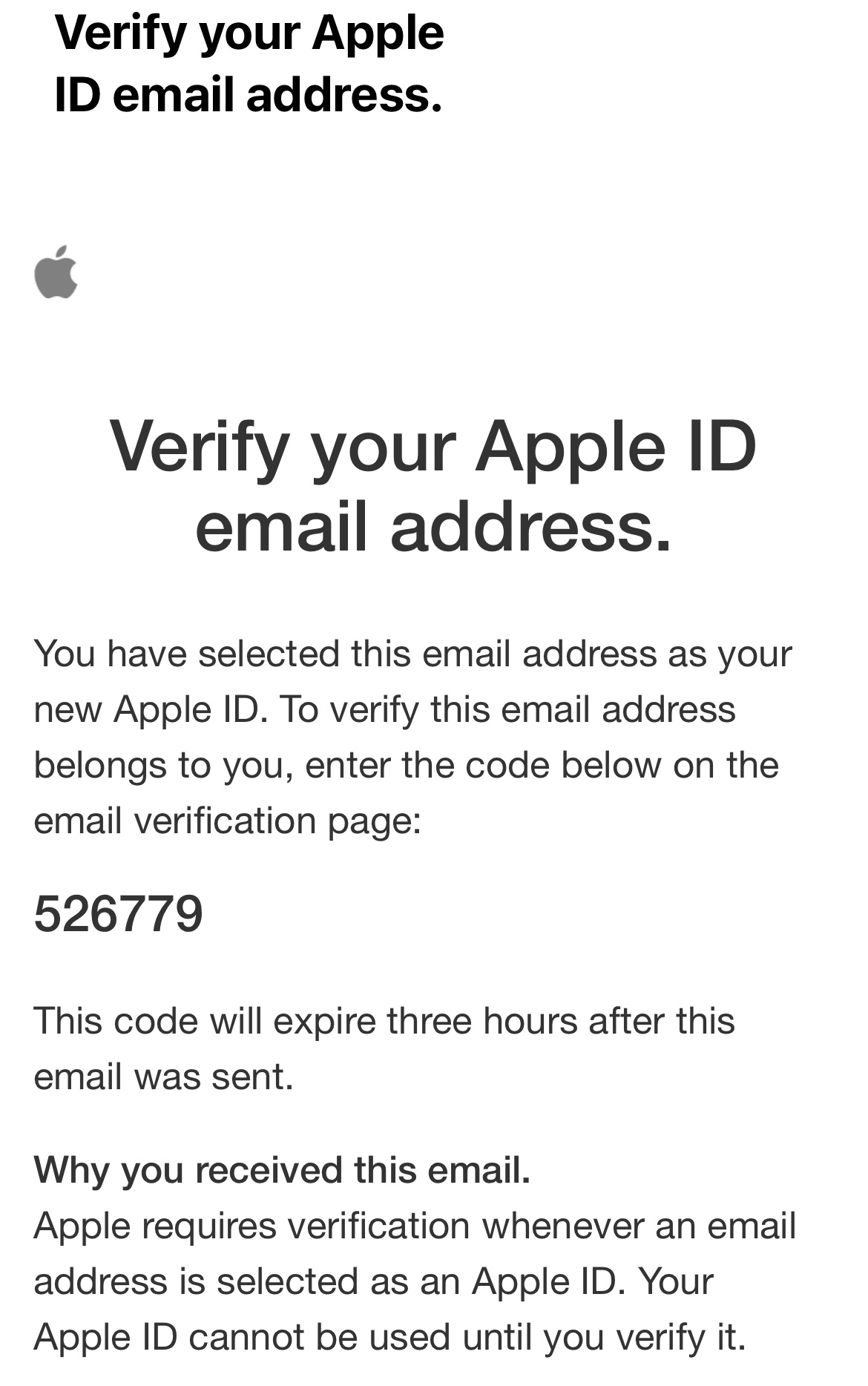 IDが変更されたと突然メールがきました - Apple コミュニティ